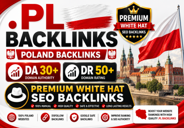 I will create 10 High Quality. pl Poland PBN Backlinks