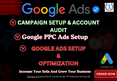 Google Ads management Google Adwords PPC Ads Manager Google ad setup