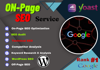 I will do on-page SEO and Keyword Research for your Website And Technical Fixes