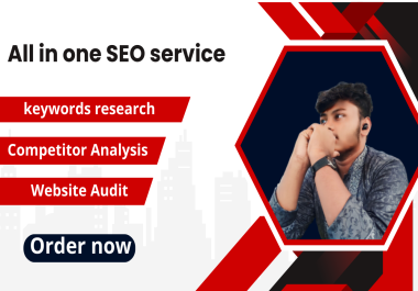 I will do advance SEO audit,  competitors analysis,  organic and semrush reports