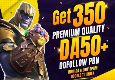 Powerful 350 Permanent PBN Backlinks DA 50- 70+ on Aged Domains - Homepage Dofollow Link