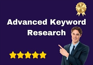 I will do advanced keyword research for your website
