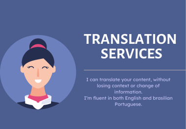 I can translate your content ENG - PTBR