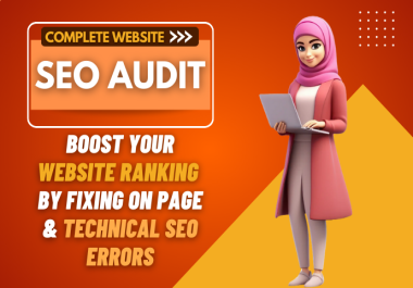 I will provide Complete website SEO Audit for your website