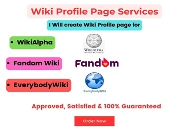 Create approved Wiki Profile for WikiAlfa,  EverybodyWiki & Fandom. com