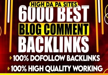 Boost your website with 6000 manual Blog Comments Backlinks