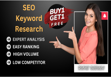 I will provide you with keyword research services to rank your website