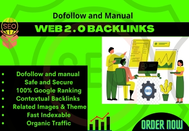 Build 100 Web 2 0 Dofollow Manual Backlinks For Ranking