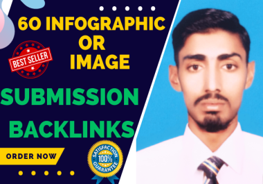 60 Infographic or Image Submission Backlinks on High Authority sites - Boost Google Ranking