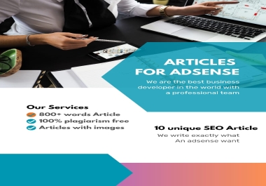 10 unique SEO articles for google AdSense approval plagiarism free