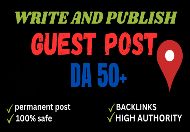 i will write and publish 20 dofollow guest posts with seo backlinks