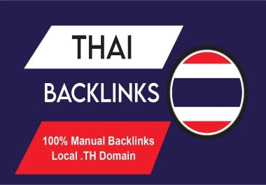 I will build 25+ DR high quality thailand dofollow backlinks for thai link building off page seo