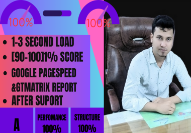 I Will Do Wordpress Speed Optimization For Pagespeed & Gtmetrix