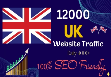 12000+ UK Organic web traffic for your website targeted real web visitors