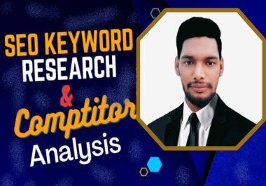 I will provide advanced SEO keyword research list with long tail and competitor research