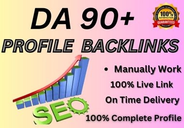 I will create 500 social profiles live backlinks for boost your site