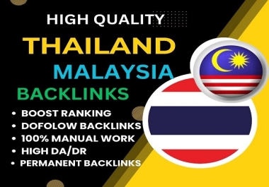I will create thai korean indonesian cambodian malasia da 70 to 50 SEO dofollow backlinks