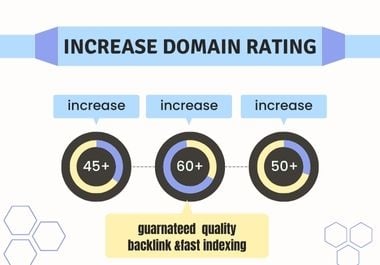 i will boost DR increase ahrefs domain rating high authority