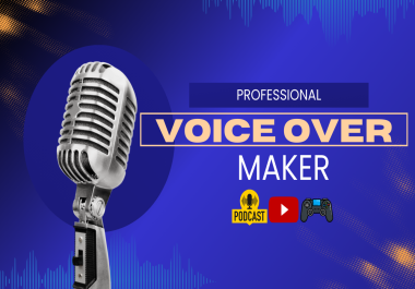 Professional Voice Over Services for Your Projects