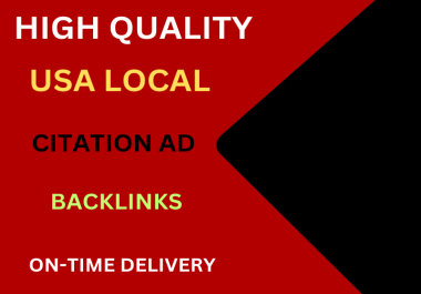 I will manually 60 High quality Local Cication Ad backlinks