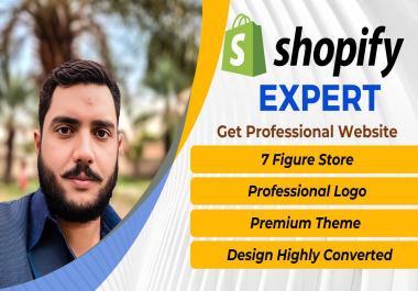 I will create shopify website,  shopify drop shipping store