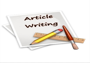 I will write high quality Article writing