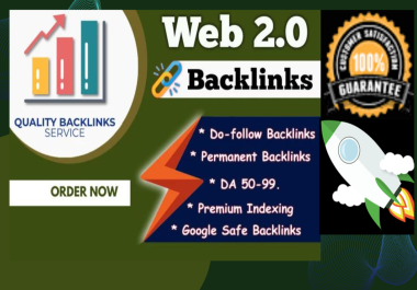 I Will Create 50 web2.o powerful manual blog High Quality Whitehat backlink SEO Permanent Links