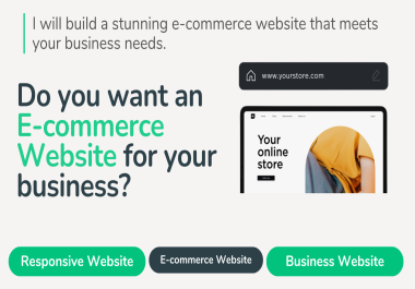 You will get a Fully Editable and Responsive eCommerce Website