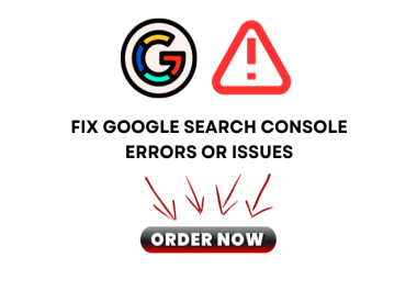Fix google search console errors or issues