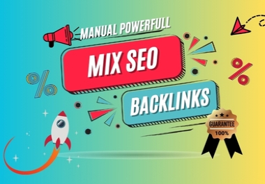 I will Create high quality 80 Mix backlink For you sites