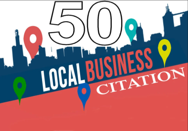 Top 50 Local Citations or business listing for Any Country