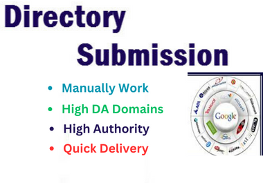 Get 115 Directory Submission From High DA-PA Website