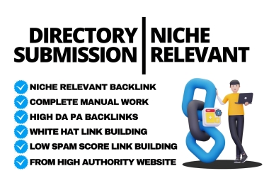 Get Manually 350 HQ Directory Backlinks From The High DA PA Site