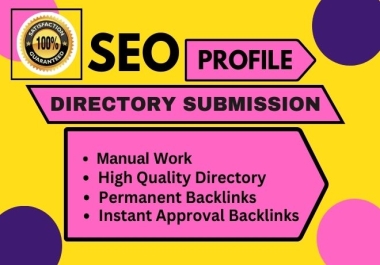 150+ Niche relevant HQ Directory Submissions for Local SEO