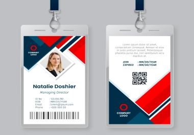 50x Professional ID Card Design Services,  Your Identity,  Our Expertise