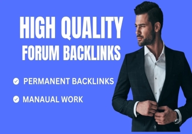 Boost Your SEO with 50 Forum Posting Backlinks from High Authority Domains