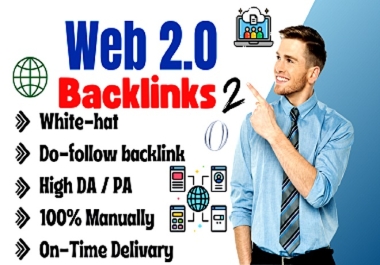 I will build 35 high quality dofollow web 2.0 backlinks