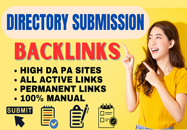 I will build 40 best quality directory submission dofollow backlinks