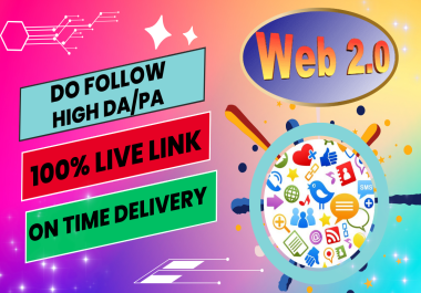 I will make 200 Web 2.0 Backlinks for your Website