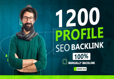 1200 SEO profile backlinks for high da pa link building