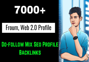 I will make 70000 forum profile seo backlinks