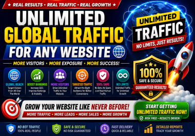 Unlimited Global Traffic for Any Website