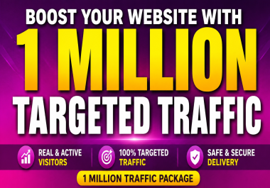 1 Million USA legit traffic from google to your URL