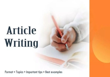 Your Voice,  Our Words Expert Article Writing