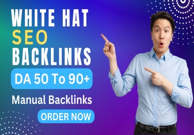 Get 30 High quality contextual Do follow SEO backlinks with white hat link building