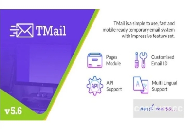 I will give you tmail script multi domain temporary email