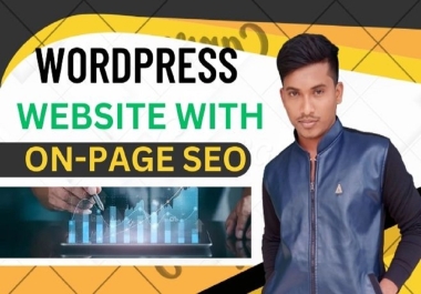 I will build wordPress website with on-page SEO optimization