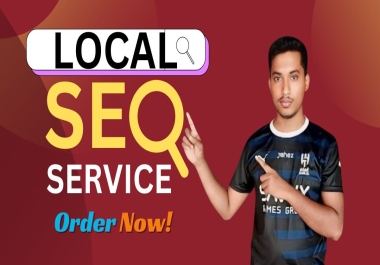 I will provide google ranking local SEO service for website