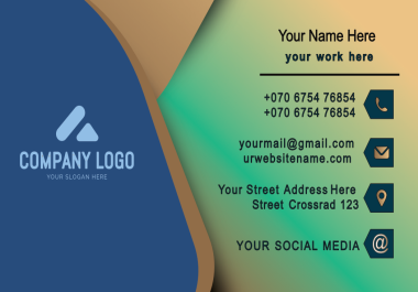 I will do professional all types of business card