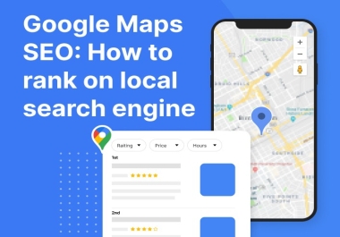 I will optimize your google my business listing for local seo gmb maps ranking